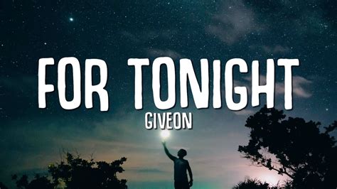 for tonight lyrics